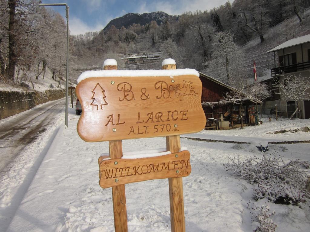 B&B Al Larice Strigno Exterior foto